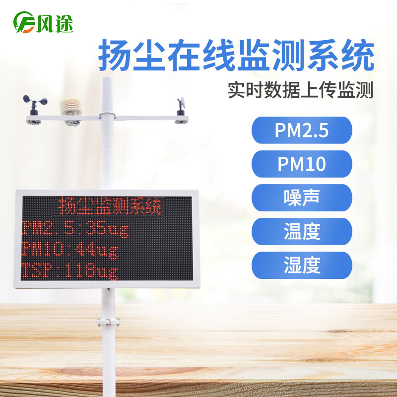 防治揚塵污染，智能揚塵監控系統“上崗”
